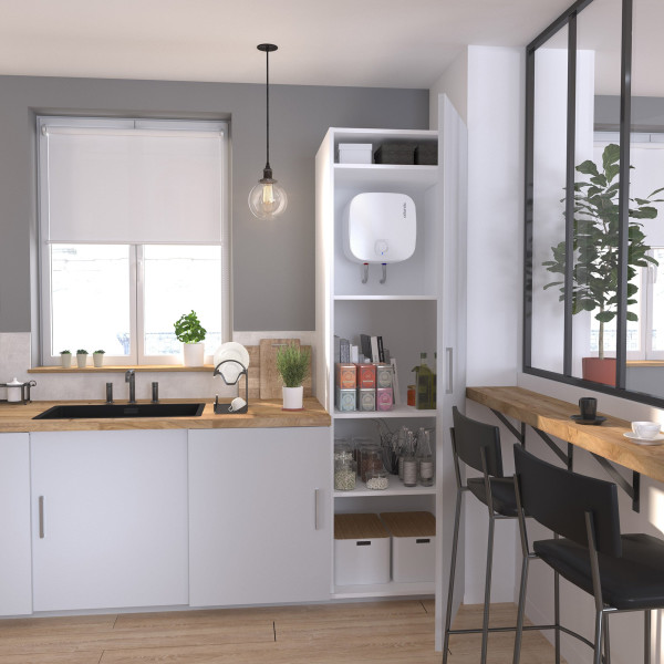 Бойлер 10 літрів Atlantic Nanto SWH 10A M-N1 2000W, фото 7