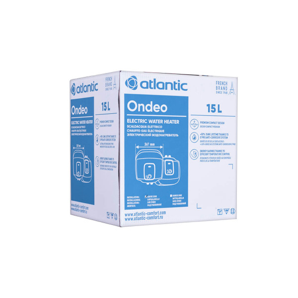 Бойлер 15 літрів Atlantic Ondeo+ SWH 15A M-3 2000W, фото 9