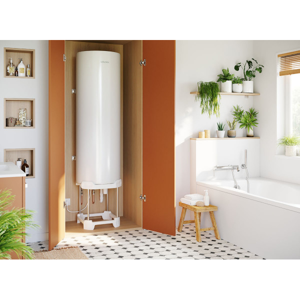 Бойлер 150 літрів Atlantic Steatite Central Domestic Wall Mounted 150 ES-VM 150ME-S 1800W, фото 4