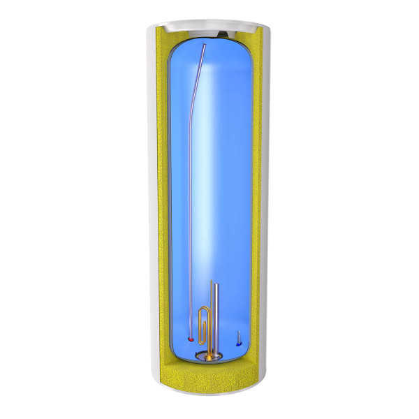 Бойлер 200 літрів Atlantic OʼPro Central Domestic Wall Mounted 200 ES-VM200ME-B 2200W, фото 3