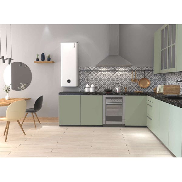 Бойлер 65 литров Atlantic Vertigo Steatite WI-FI 80 ES-MP 0652 F220-S WD 2250W White, фото 3