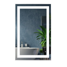 Дзеркало у ванну з підсвіткою Unio MRR-01 SQR-AA 50х80 см