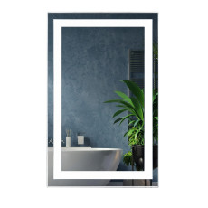 Зеркало в ванную с подсветкой Unio MRR-01 SQR-AA 50х80 см