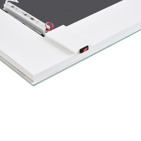 Зеркало в ванную с подсветкой Unio MRR-01 SQR-AA 70х90 см, фото 4