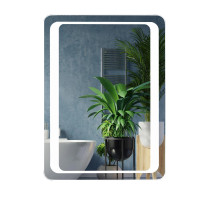 Дзеркало у ванну з підсвіткою Unio MRR-02 SQR-RA 60х80 см