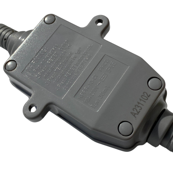 Кабель мережевий для бойлера з ПЗВ KPPR-10-CI сірий, фото 3