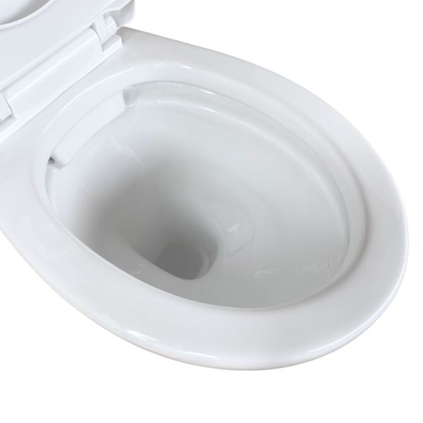 Унітаз безободковий з бачком Keramika Nova C637B, фото 6