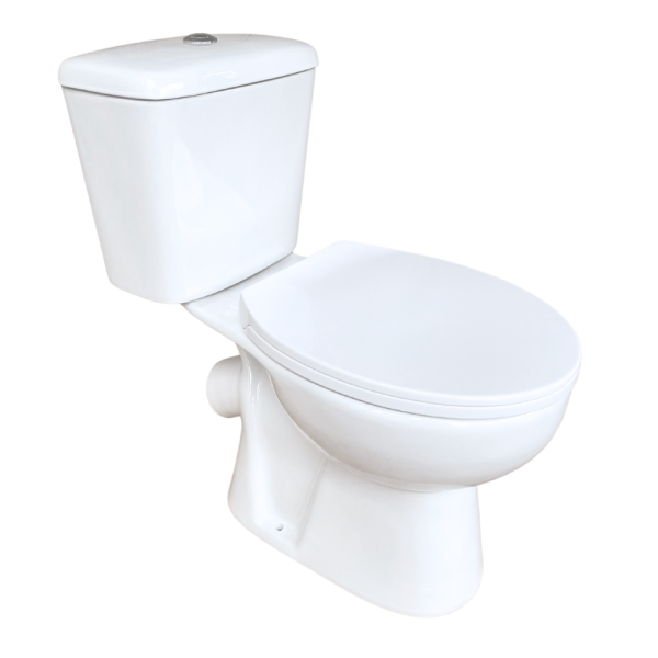 Унітаз з бачком Keramika Nova C637X випуск 45 градусів, фото 4