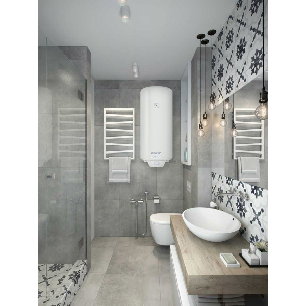 Бойлер 100 літрів Atlantic OʼPro Turbo VM 100 D400S-2-B 2500W, фото 6