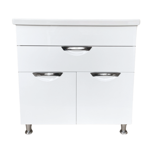 Тумба в ванную без умывальника GT home Венеция Т-7 80 см (Комо), фото 5