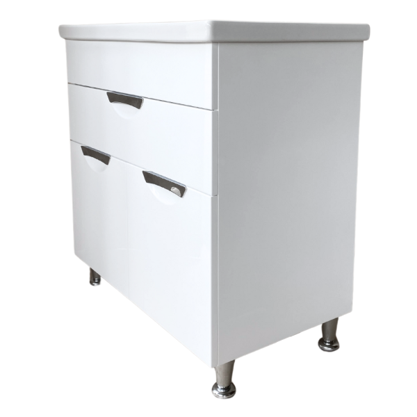 Тумба в ванную без умывальника GT home Венеция Т-7 80 см (Комо), фото 4