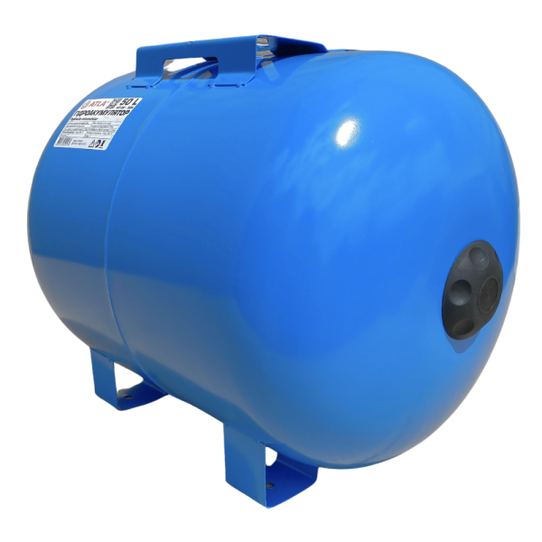 Гідроакумулятор 50 літрів Atla сталь синій, фото 4