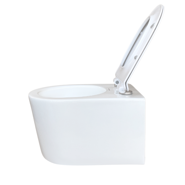 Унітаз підвісний безобідковий Keramika Nova W106, фото 5