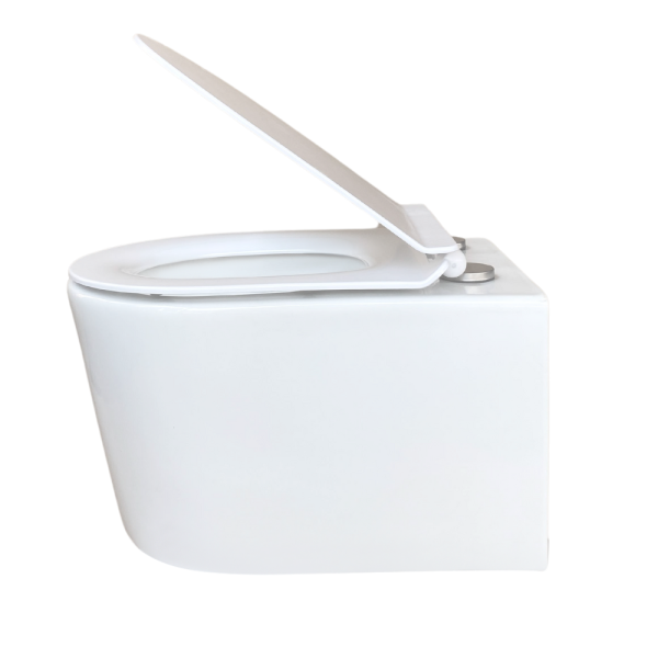 Унітаз підвісний безобідковий Keramika Nova W106, фото 6