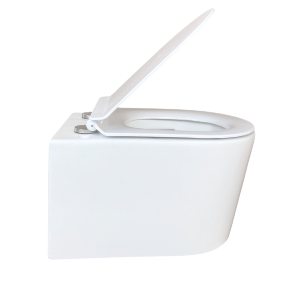 Унітаз підвісний безобідковий Keramika Nova W106, фото 4