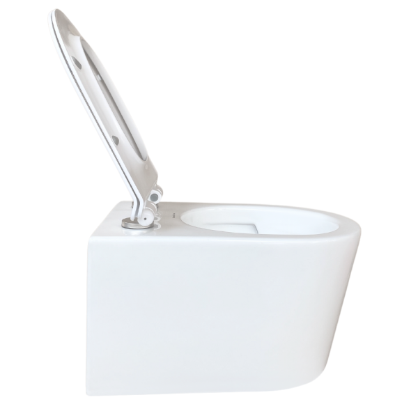 Унітаз підвісний безобідковий Keramika Nova W106, фото 3