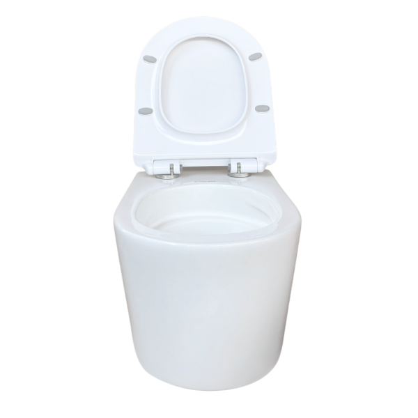 Унітаз підвісний безобідковий Keramika Nova W106, фото 7