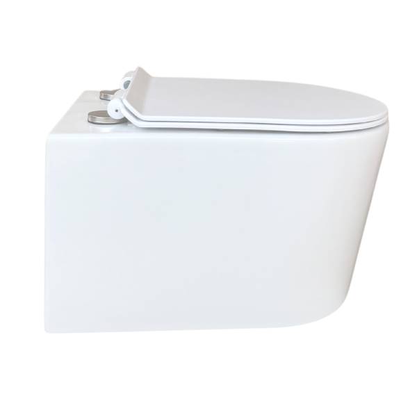 Унітаз підвісний безобідковий Keramika Nova W106, фото 2