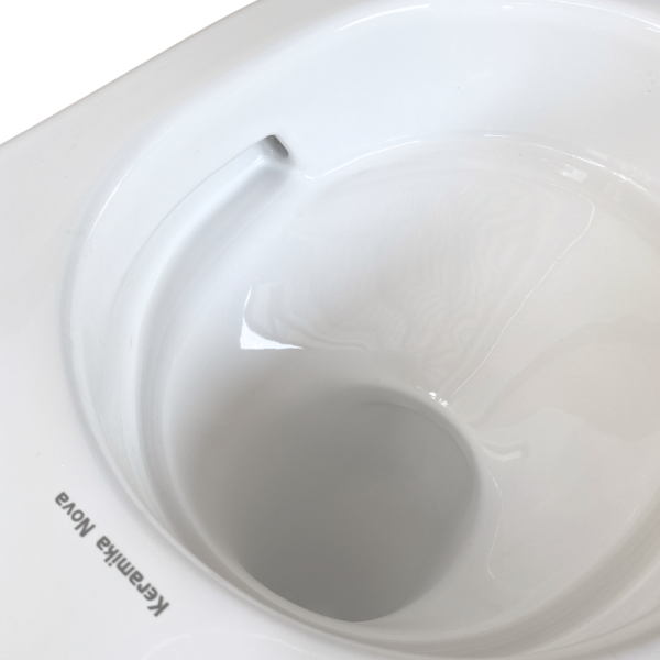 Унітаз підвісний безобідковий Keramika Nova W106, фото 12