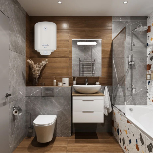 Бойлер 50 літрів Atlantic OʼPro Turbo VM 050 D400S-2-B 2500W, фото 6