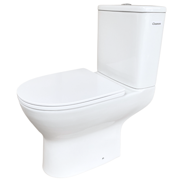 Унітаз безобідковий з бачком Keramika Nova C605, фото 5