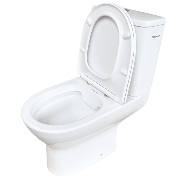 Унітаз безобідковий з бачком Keramika Nova C605, фото 6