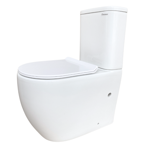 Унітаз безобідковий з бачком Keramika Nova C610 (уцінка), фото 5