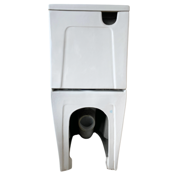 Унітаз безобідковий з бачком Keramika Nova C610 (уцінка), фото 9