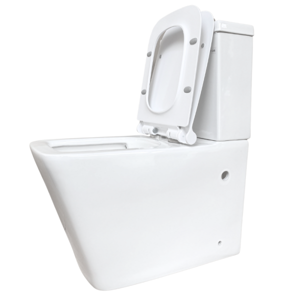 Унітаз безобідковий з бачком Keramika Nova C611, фото 5