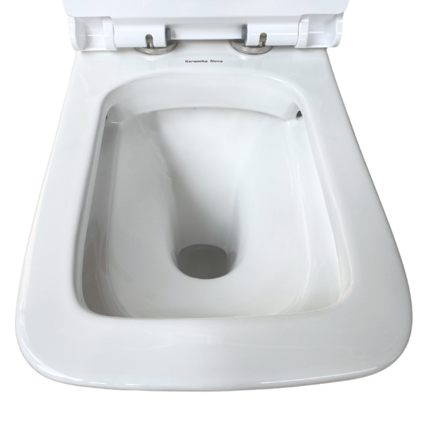 Унітаз безобідковий з бачком Keramika Nova C611, фото 6