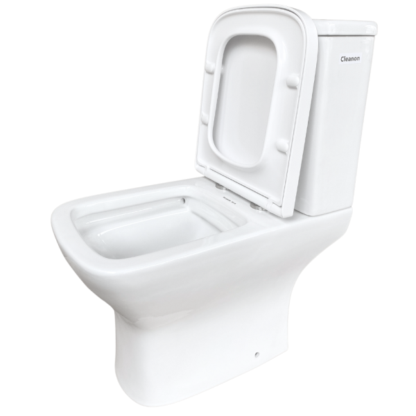 Унітаз безобідковий з бачком Keramika Nova C603, фото 7