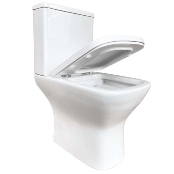Унітаз безобідковий з бачком Keramika Nova C603, фото 2