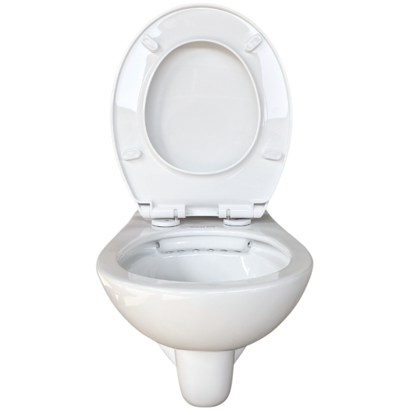 Унітаз підвісний безобідковий Keramika Nova W105, фото 5