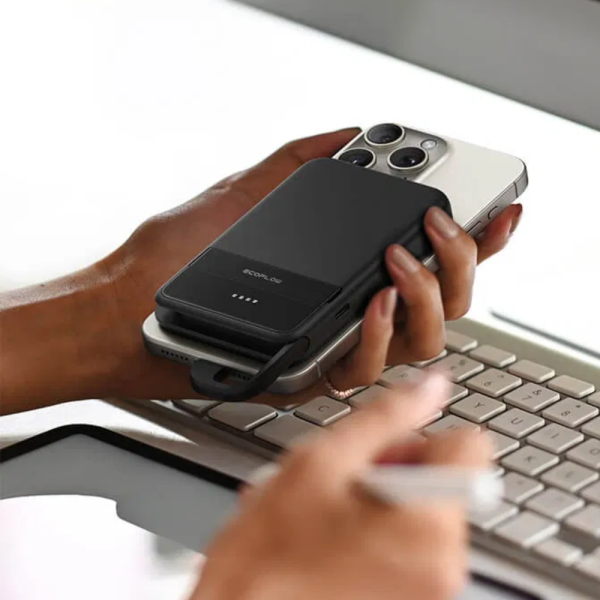 Повербанк EcoFlow Rapid Magnetic Power Bank 5000 Black, фото 6