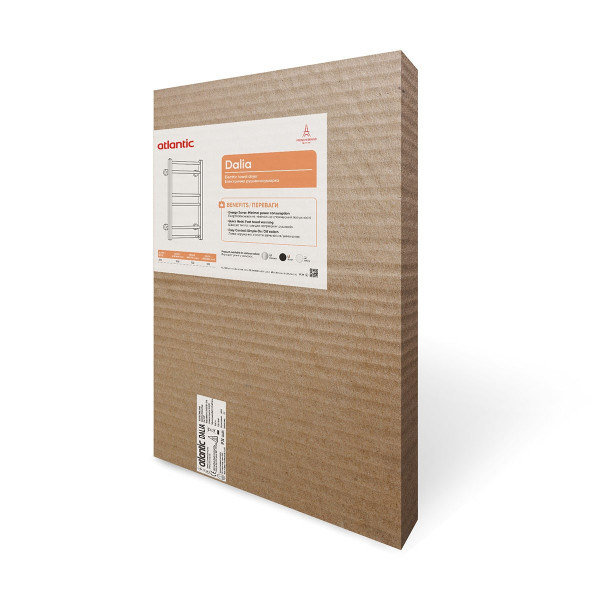 Полотенцесушитель электрический Atlantic Dalia черная правое подключение, фото 7