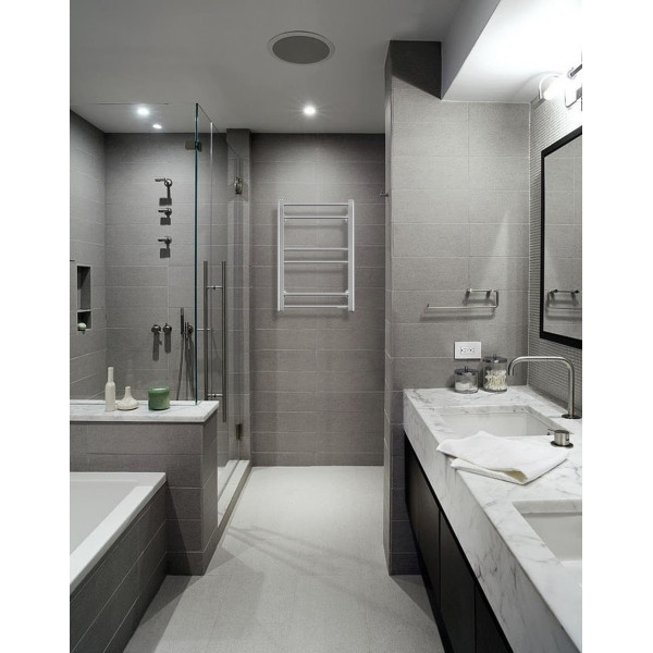 Рушникосушка електрична Atlantic Dalia хром праве підключення, фото 6