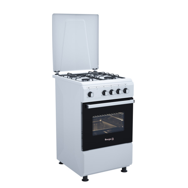 Плита газова Borgio GG 540 W MBBL Біла, фото 2