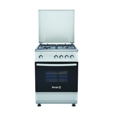 Плита газова Borgio GG 640 Silver MBBL Сіра