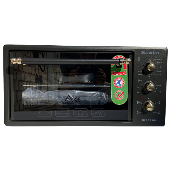 Духовка електрична Samdan 2005 Black Rustic 48 літрів, фото 2