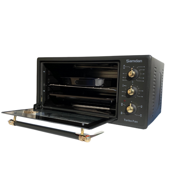 Духовка електрична Samdan 2005 Black Rustic 48 літрів, фото 3