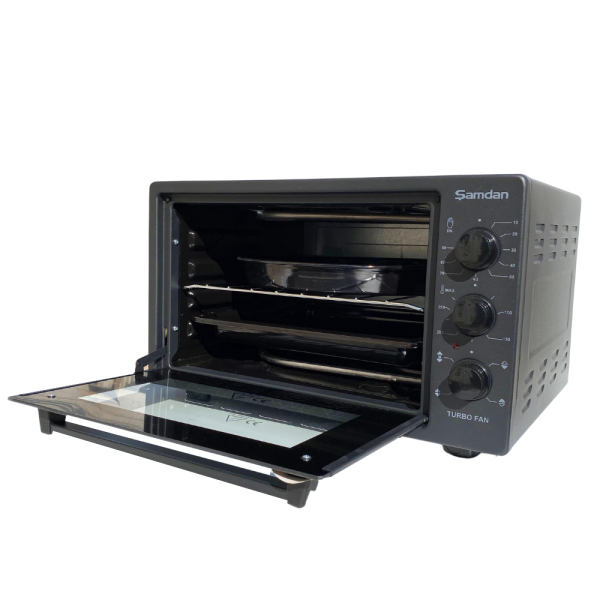 Духовка електрична Samdan 2013 Чорна 36 літрів, фото 3