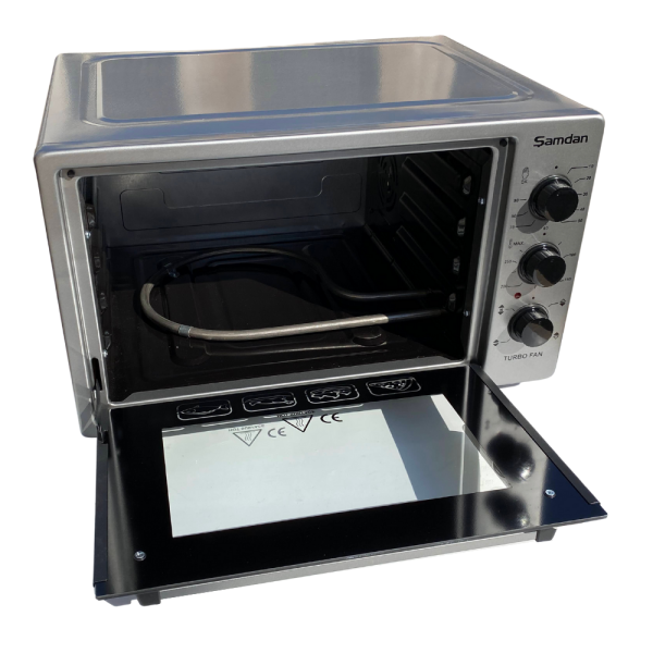 Духовка електрична Samdan 2013 Сіра 36 літрів, фото 3