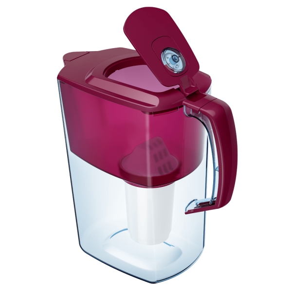 Аквафор Атлант фільтр глечик вишневий 4 літри, фото 2