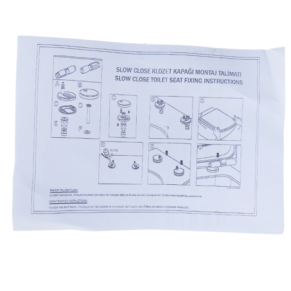 Кришка для унітазу з мікроліфтом Nova 2066, фото 12