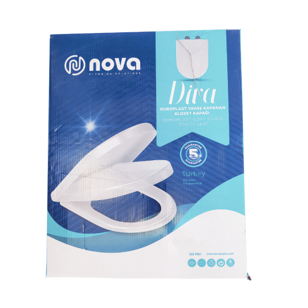 Кришка для унітазу з мікроліфтом Nova 2066, фото 10