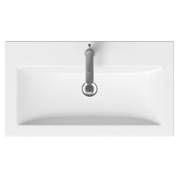 Умивальник меблевий Cersanit Como 80 см, фото 2