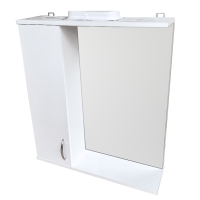 Зеркало в ванную GT home Эконом 60 см левое