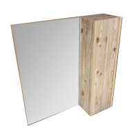 Зеркало в ванную GT home Лофт 60 см правое нордик