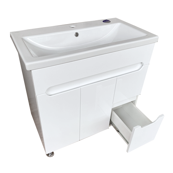 Тумба в ванную без умывальника GT home Амелия Т-19 80 см (Комо), фото 3