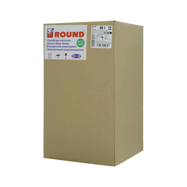 Бойлер 80 літрів Round ECO VMR 80 1200W, фото 9